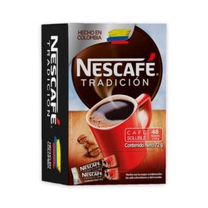 CAJA NESCAFE X 48 SOBRES INSTANTANEO